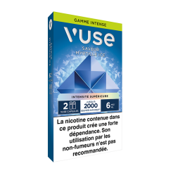 Pods VUSE Myrtille Ice 2 recharges 0, 6, 10, 20 mg/mL