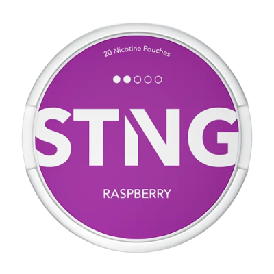 snus STNG sans tabac Raspberry Strong 9,2 mg