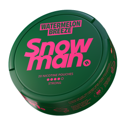 nicotine pouches snowman Watermelon Breeze X-Strong 12 mg