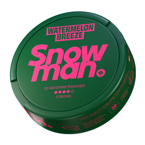 nicotine pouches snowman Watermelon Breeze X-Strong 12 mg