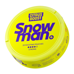 nicotine pouches snowman Citrus Boost X-Strong 12 mg
