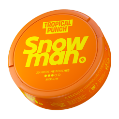 nicotine pouches snowman Tropical Punch Strong 9 mg