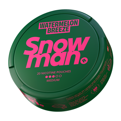 snus snowman Watermelon Breeze Strong 9 mg