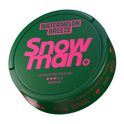 snus snowman Watermelon Breeze Strong 9 mg