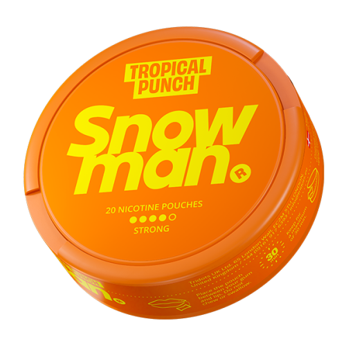 snus snowman Tropical Punch X-Strong 12 mg