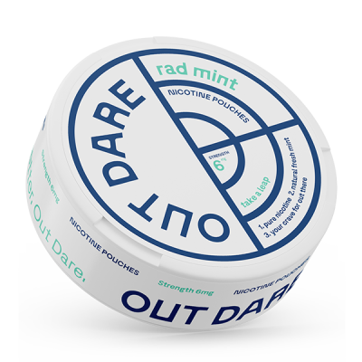nicotine pouches outdare Rad Mint Medium 6 mg