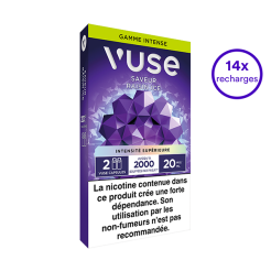 Pack VUSE Raisin Ice 14 recharges 20 mg/mL