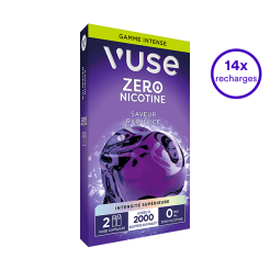 Pack VUSE Raisin Ice 14 recharges 0 mg/mL
