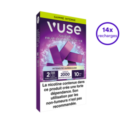 Pack VUSE Fruit de la passion 14 recharges 10 mg/mL