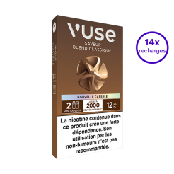Pack VUSE Blend classique 14 recharges 12 mg/mL
