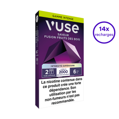 Pack VUSE Fruits des bois 14 recharges 6 mg/mL