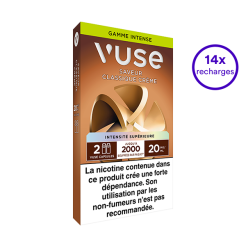 Pack VUSE Classique Crème 14 recharges 20 mg/mL