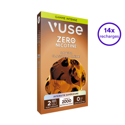 Pack VUSE Classique Crème 14 recharges 0 mg/mL