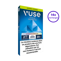 Pack VUSE Framboise 14 recharges 20 mg/mL