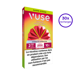 Pack VUSE Fraise Kiwi 30 recharges 10 mg/mL