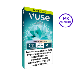 Pack VUSE Menthe Ice 14 recharges 6 mg/mL
