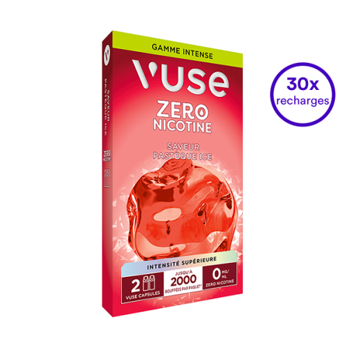 Pack VUSE Pastèque Ice 30 recharges 0 mg/mL