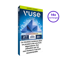 Pack VUSE Myrtille Ice 14 recharges 20 mg/mL