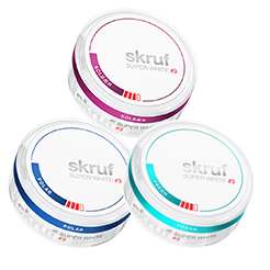 Skruf sachets de nicotine Pack Medium “Frais & Fruité” 8,7mg