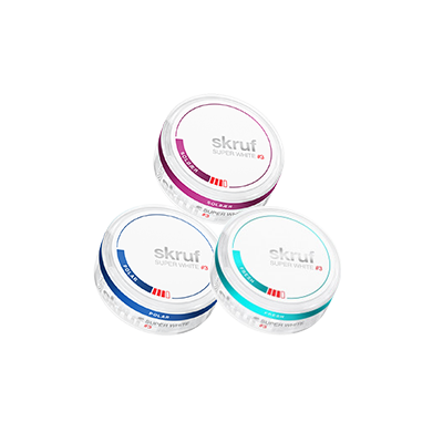 Skruf sachets de nicotine Pack Medium “Frais & Fruité” 8,7mg