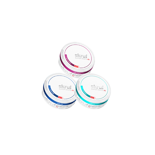 Skruf sachets de nicotine Pack Medium “Frais & Fruité” 8,7mg