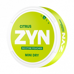 ZYN Mini Dry Citrus 3mg/sachet
