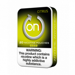 Nicotine pouches mini dry On! Citrus Mini 4 mg/ sachet