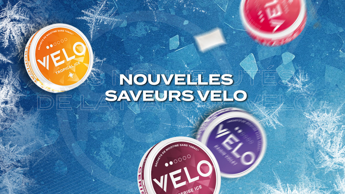 Les nouveaux pouches de nicotine Velo