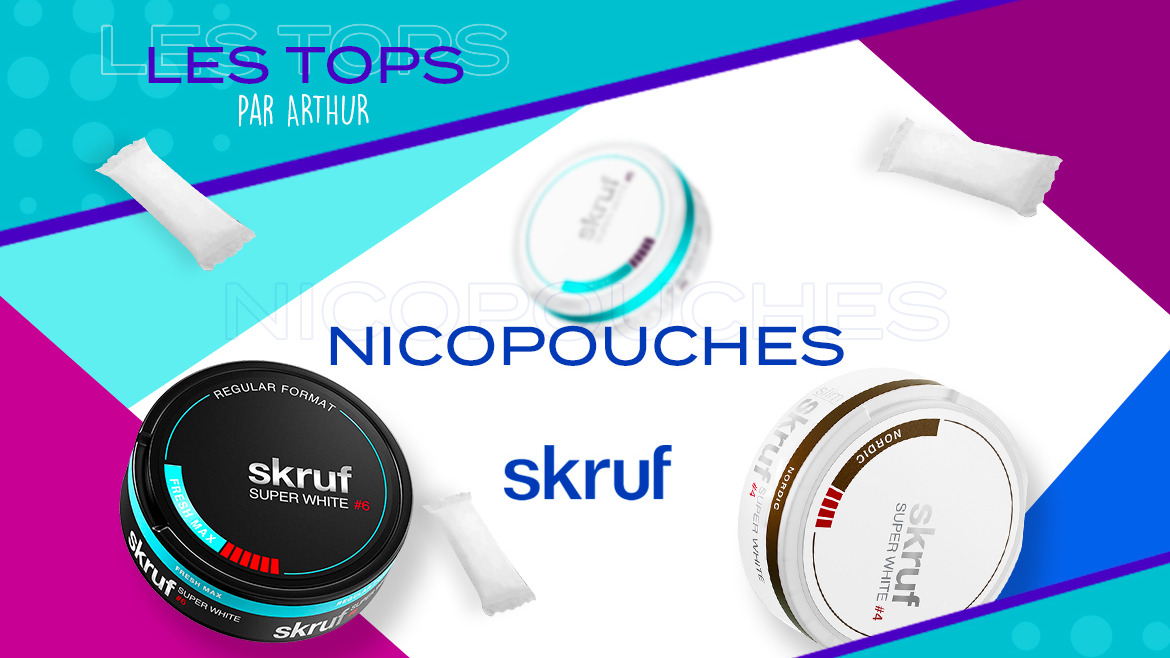 Guide : Les meilleurs nicotine pouches SKRUF