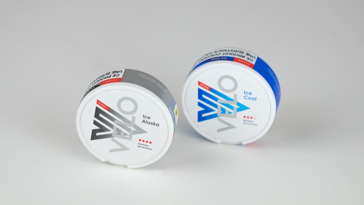 Test : Nicotine pouches VELO Ice Alaska et VELO Ice Cool