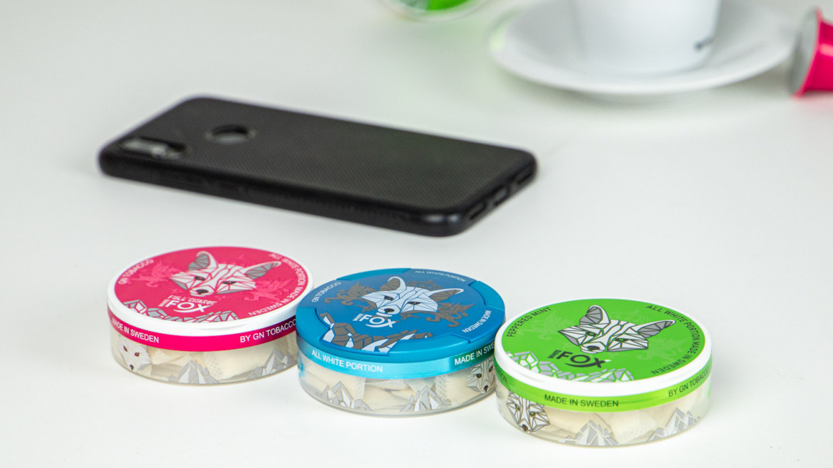 Test : Les nicotine pouches White Fox