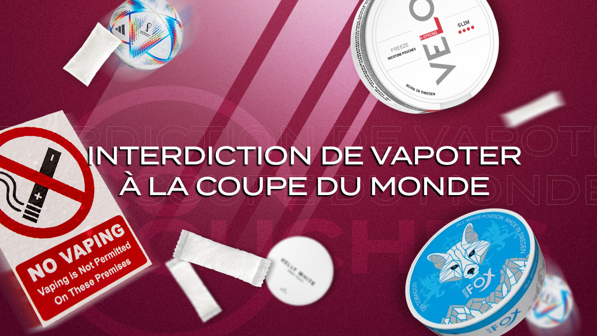 L’interdiction de vapoter à la Coupe du Monde 